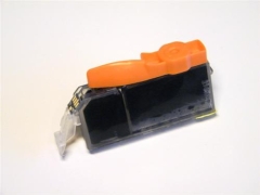 Tintenpatrone kompatibel zu CLI-521BK photo-schwarz mit Chip - 10 ml