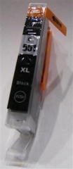 Tintenpatrone kompatibel zu Canon CLI-551BK ph.-black mit Chip - 12ml