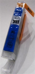 Tintenpatrone kompatibel zu Canon CLI-551C cyan mit Chip - 12 ml
