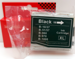 Tintenpatrone komp. zu LC970BK/1000BK schwarz XXL - 37ml